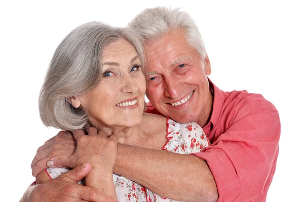 Ευτυχισμένο ζευγάρι ηλικιωμένων — Φωτογραφία Αρχείου