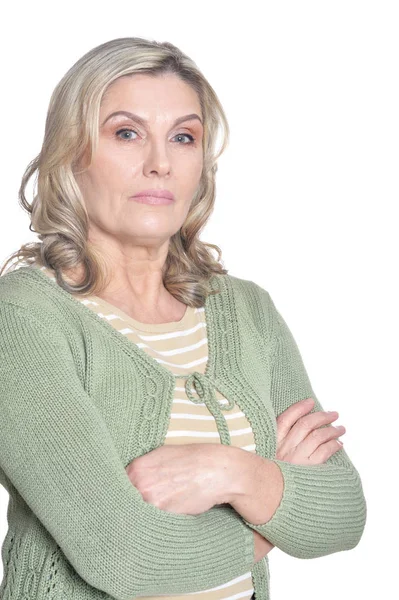 Beautiful mature woman — Stock Photo, Image