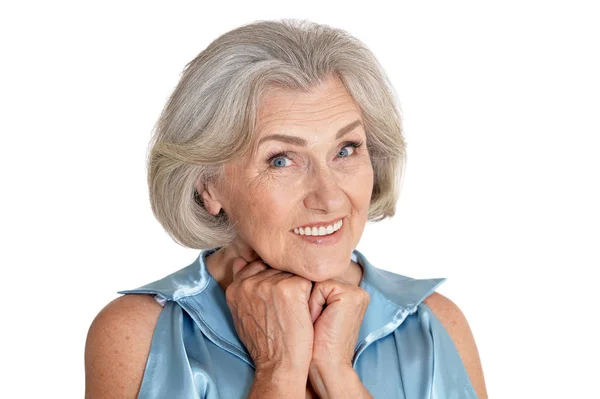 Portrait of beautiful senior woman — Stock Photo, Image