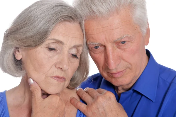 Pareja de ancianos marido y mujer — Foto de Stock