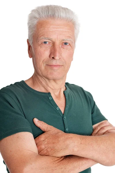 Zelfverzekerde senior man — Stockfoto