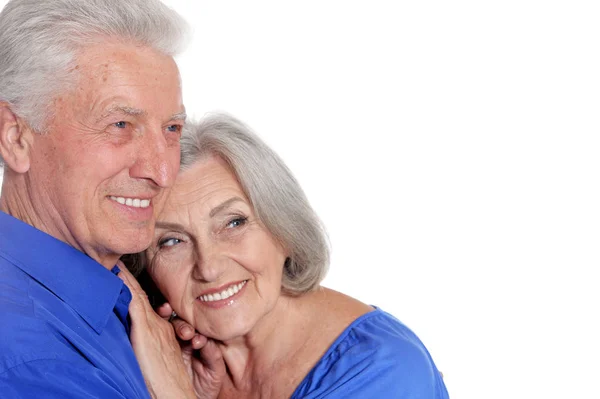 Feliz pareja de ancianos — Foto de Stock