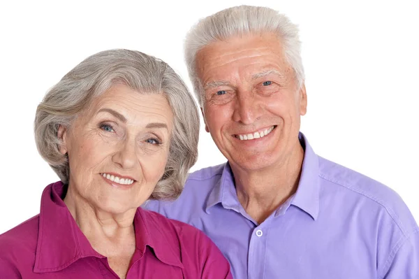 Feliz pareja de ancianos — Foto de Stock