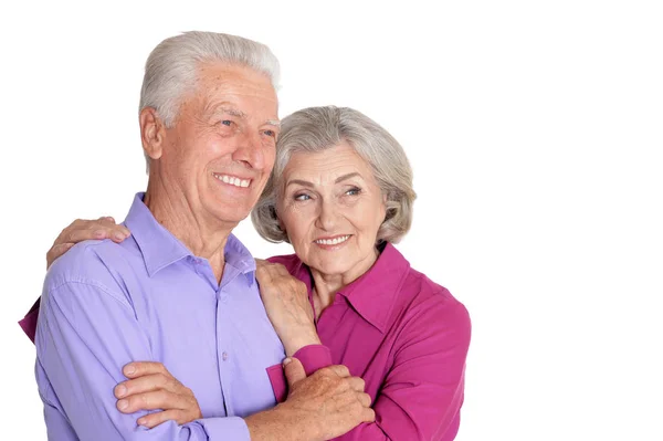 Feliz pareja de ancianos — Foto de Stock