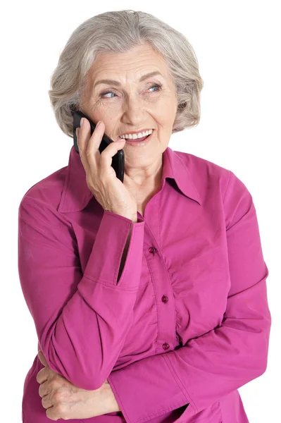 Portrait of beautiful senior woman — Stock Photo, Image