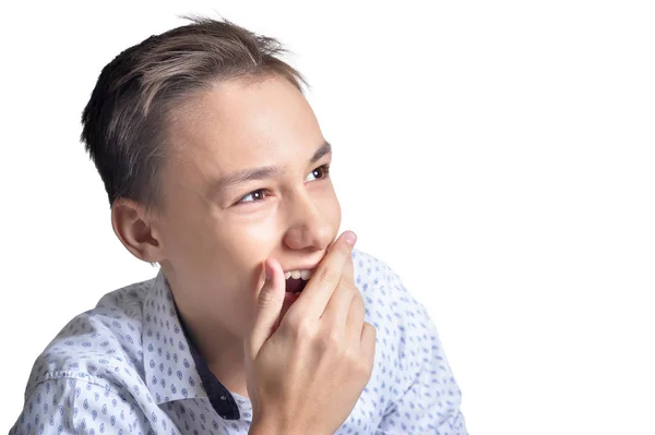 Studioporträt eines Teenagers — Stockfoto