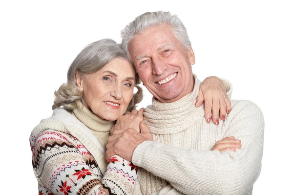 Smiling mature couple — Stock Photo, Image