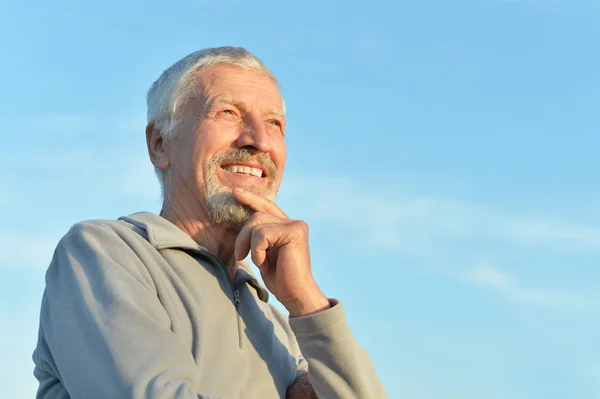 Portrait of senior man — Stock Photo, Image