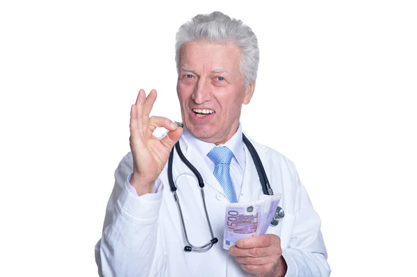 Senior male doctor — Stock Photo, Image