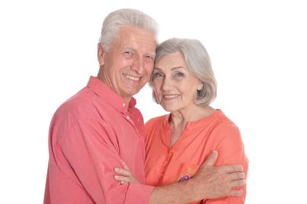 Feliz pareja de ancianos — Foto de Stock