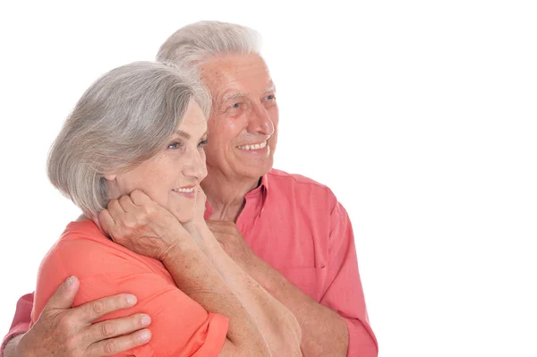 Felice coppia di anziani — Foto Stock