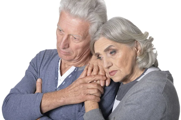 Portrait de couple de personnes âgées — Photo