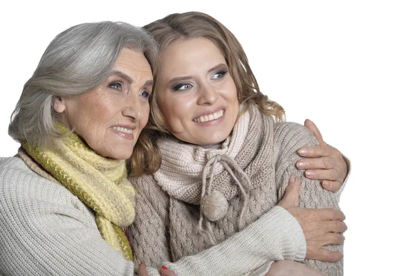 Madre e sua figlia adulta — Foto Stock