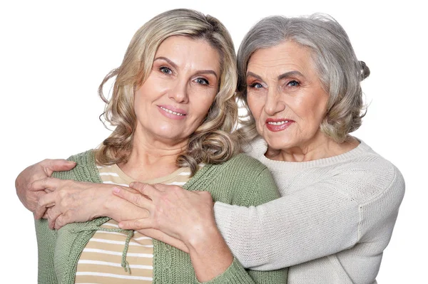 Duas mulheres sorridentes — Fotografia de Stock