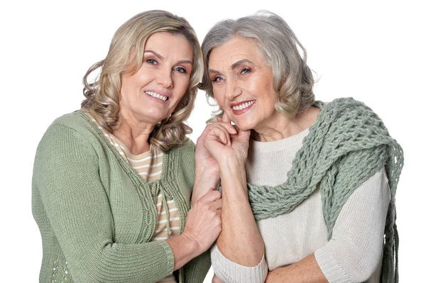 Dos mujeres sonrientes —  Fotos de Stock