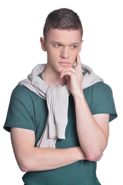 Retrato de estudio de un joven guapo —  Fotos de Stock