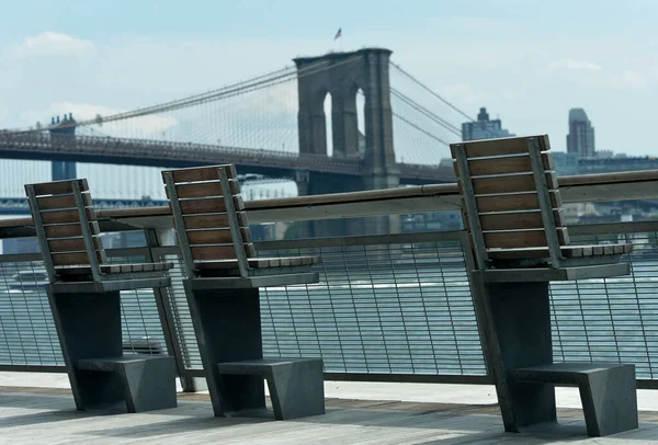 Brooklyn Bridge Nueva York Estados Unidos —  Fotos de Stock