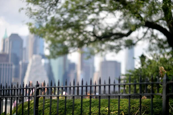 New York City Panorama Mrakodrapy — Stock fotografie