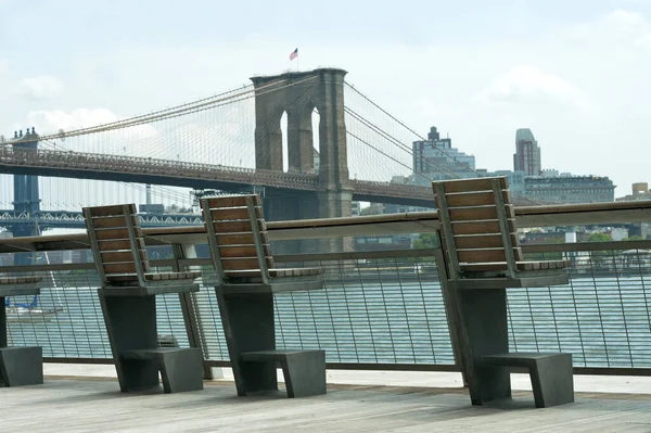 Brooklyn Bridge Nueva York Estados Unidos —  Fotos de Stock