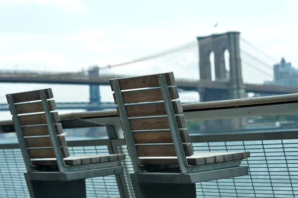 Brooklyn Bridge Nyc Usa — Stockfoto