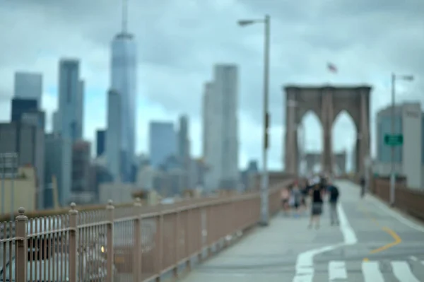 Brooklyn Bridge Nyc Usa — Stockfoto