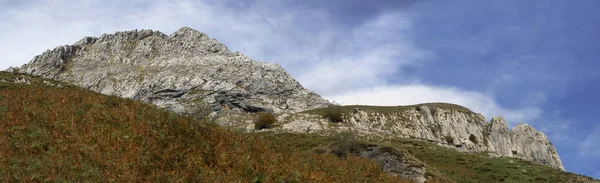 Itxina Ορεινού Όγκου Στο Πάρκου Gorbea Στο Φθινόπωρο — Φωτογραφία Αρχείου