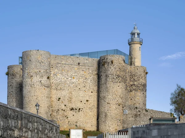 Castro Urdiales Vista Faro — Foto Stock