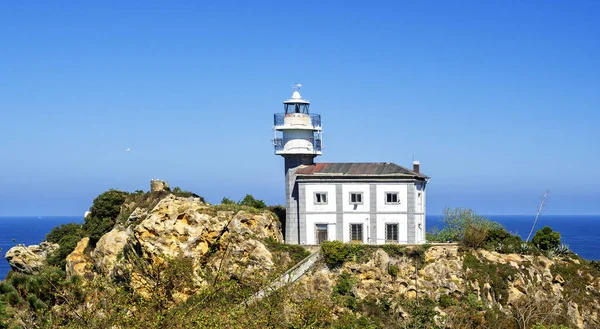 Getaria vista del faro . — Foto de Stock