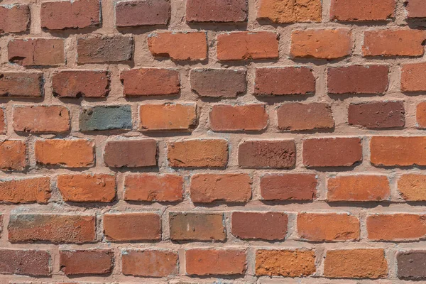 Close Photo Red Brick Wall — Stock Photo, Image