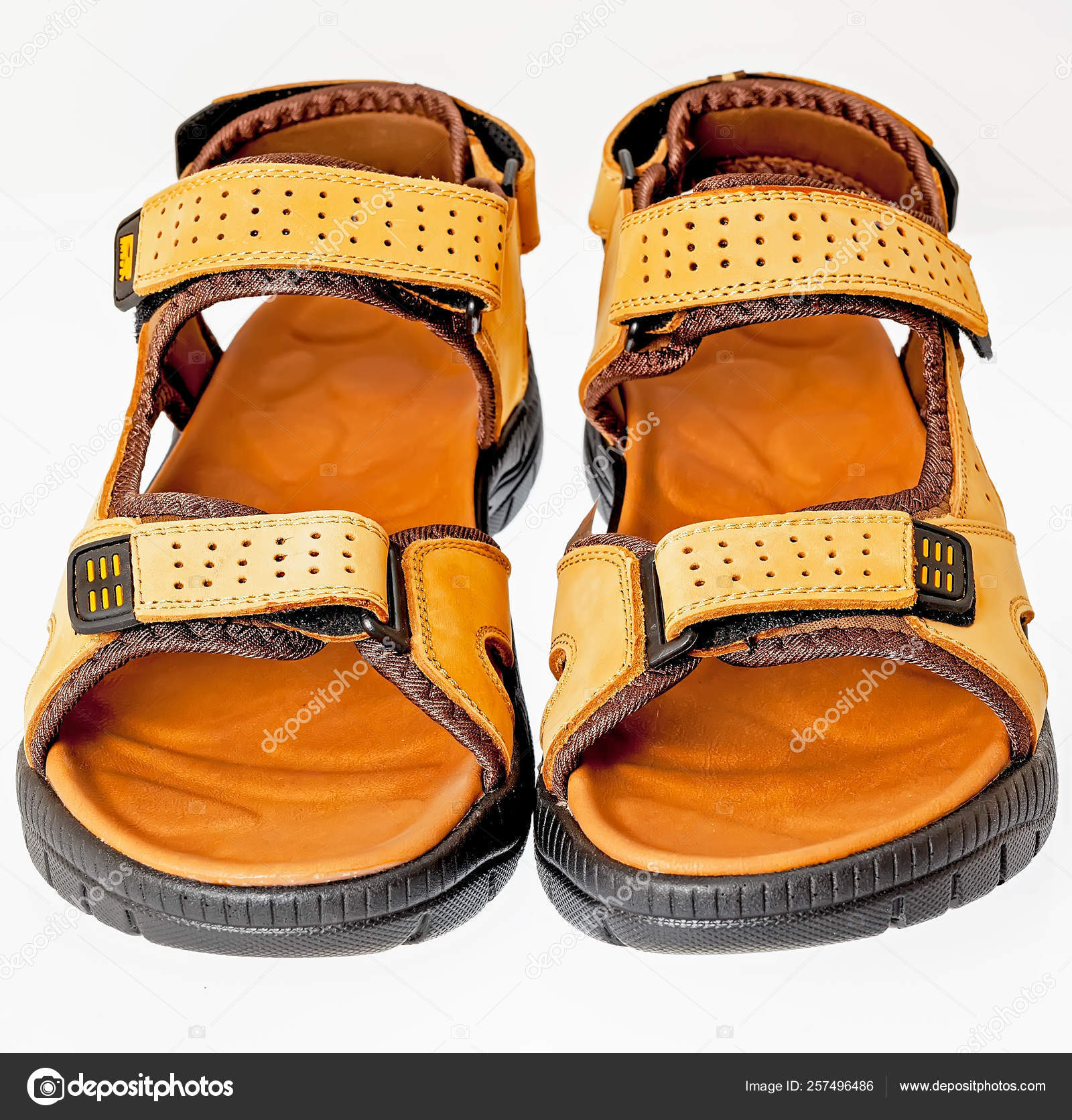 leather sandal soles