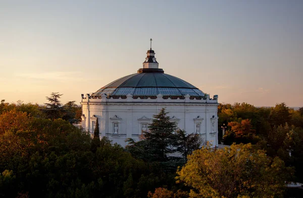 Panorama Defensa Sebastopol 1854 1855 Objeto Más Visitado Del Museo Imágenes de stock libres de derechos