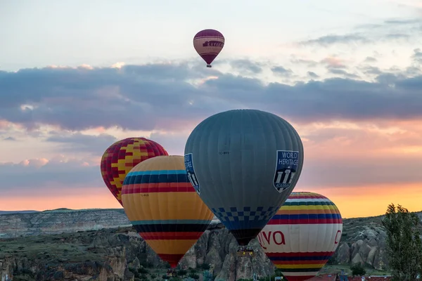 Globos Aire Caliente Naturaleza —  Fotos de Stock