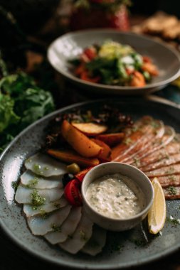 Masasına Moğol geleneksel yemek