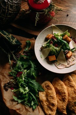 Masasına Moğol geleneksel yemek