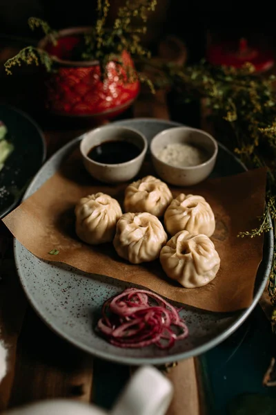 Mongolian Food Traditional Culture — Stock Photo, Image