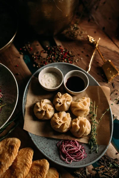 Mongolian Traditional Culture Food — Stock Photo, Image