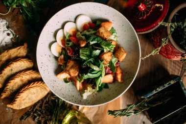 Masasına Moğol geleneksel yemek