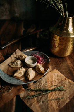 Masasına Moğol geleneksel yemek