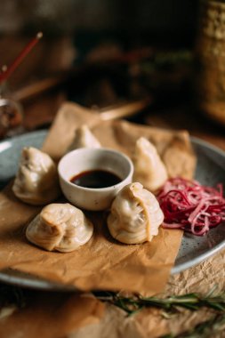 Masasına Moğol geleneksel yemek