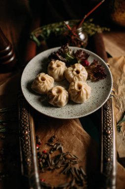 Masasına Moğol geleneksel yemek