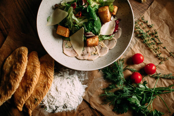 Mongolian food traditional eat