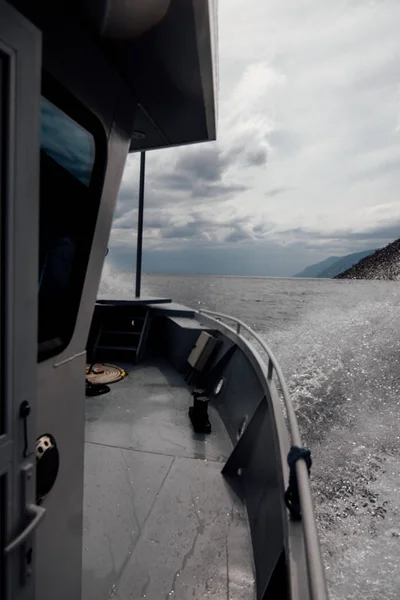 Barco Lago Baikal — Foto de Stock