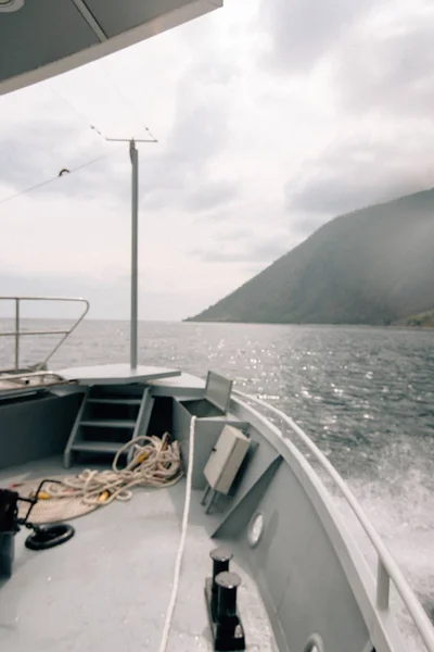 Barco Lago Baikal — Foto de Stock