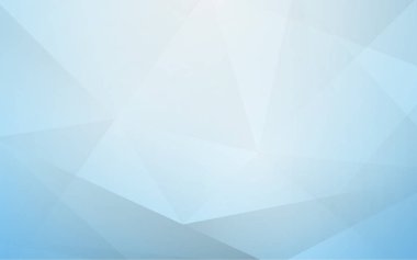 Yumuşak mavi Çokgen geometrik arka plan