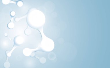 Atom ve molekül yapısı arka plan