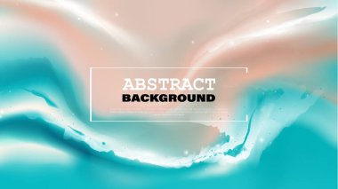 Renkli Soyut Okyanus Boyama Arkaplanı. Moda Duvar Kağıdı. Style Incorporates the Girdap of Mermer ya da Dalgalar. Sıvı Şekiller Bileşimi