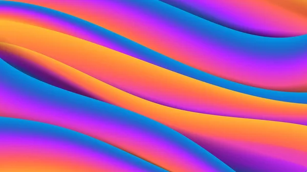 Abstrakte Welle Flüssige Form Farbe Hintergrund Modern Mit Farbenfroher Form — Stockvektor
