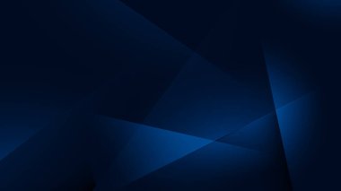 Mavi soyut fütüristik geometrik polimetrik teknoloji arka planı. Bilim ve teknoloji. Vektör illüstrasyonu