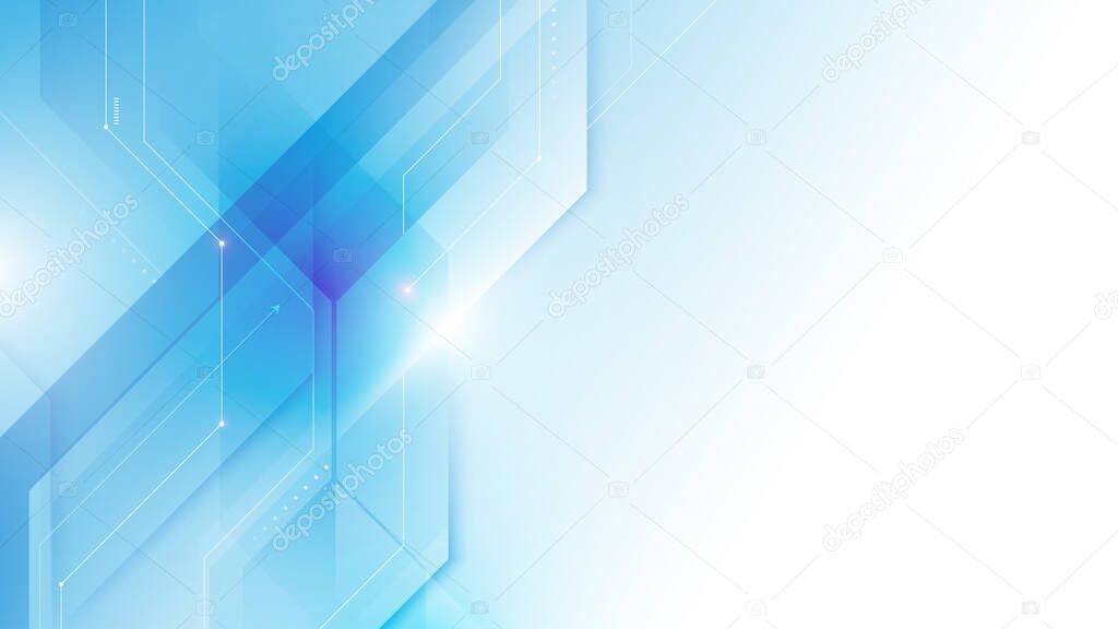 Futuristic Abstract Electronic Circuit Connection technology Background. High Tech Computer with Science and Technology. Vector Illustration