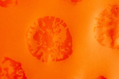 Soyut yuvarlak ıslak işaretleri 